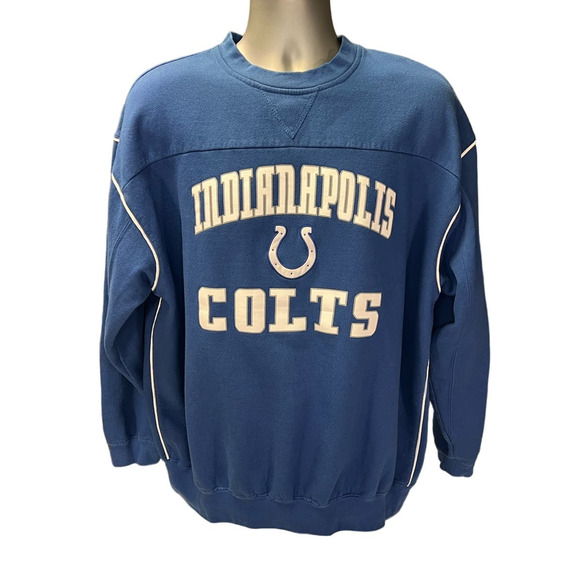 Vintage NFL Team Apparel Indianapolis Colts Crew Neck Sweatshirt, Size XL - Picture 1 of 8